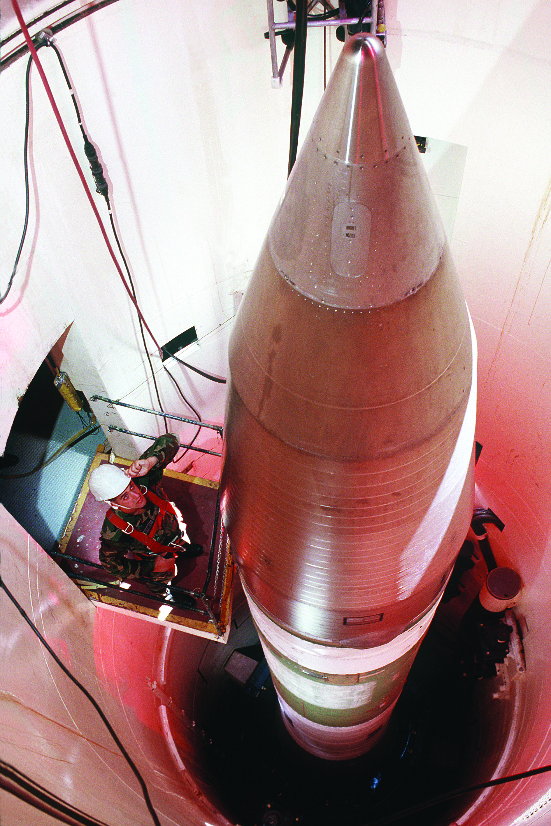 A missile in a silo