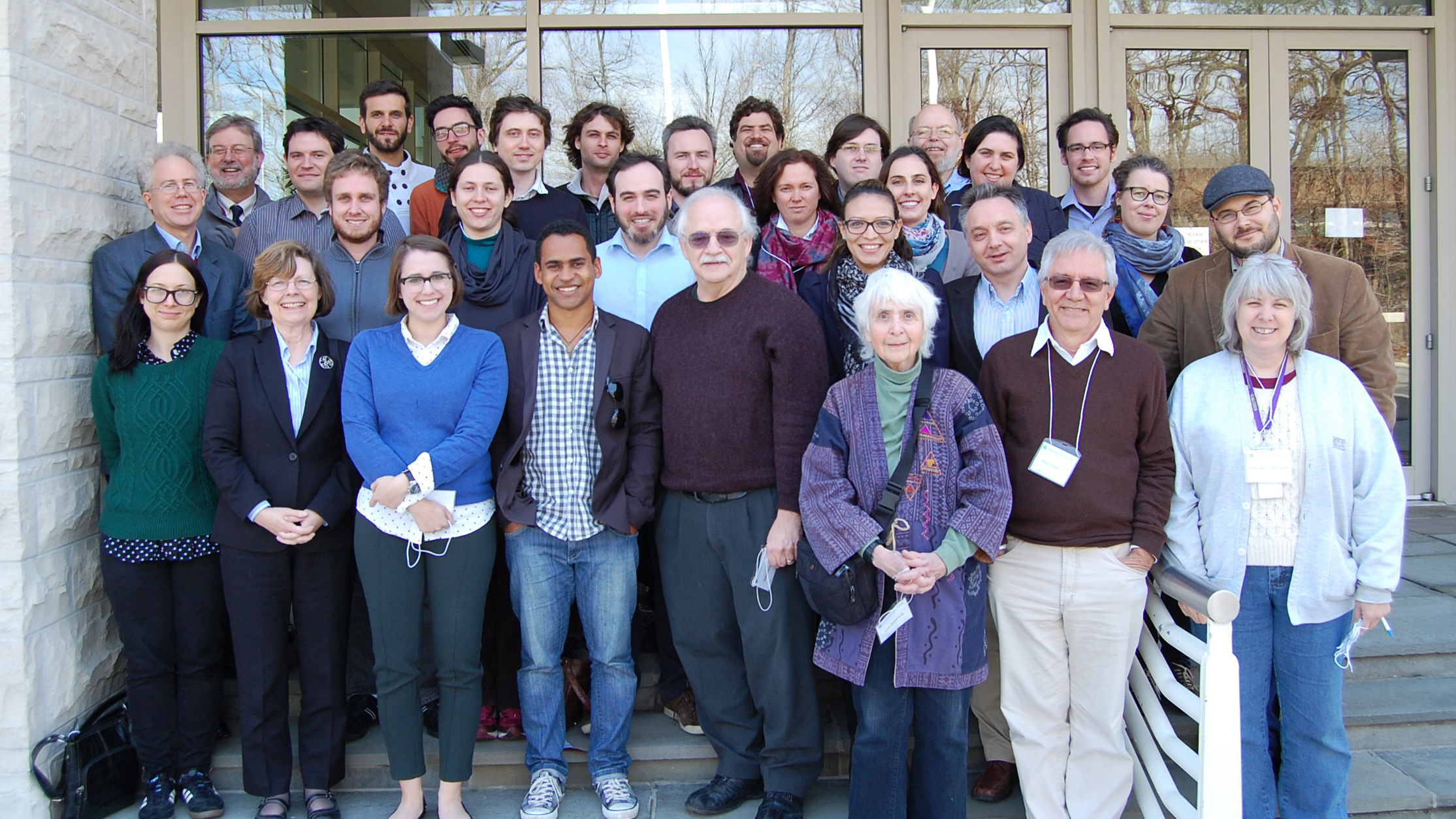 Second Early Career Conference group photo wide crop