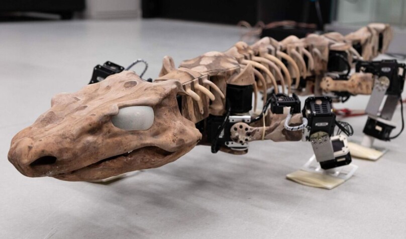 Robot Helps Scientists Study How Prehistoric Animals Moved lead image