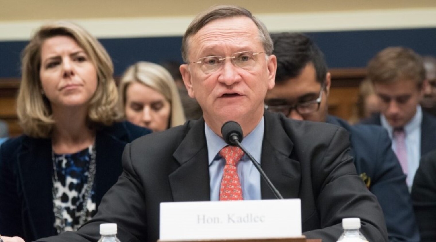 Robert Kadlec, the assistant secretary of health and human services for preparedness and response, testifying at a House Energy and Commerce Committee hearing in 2018.