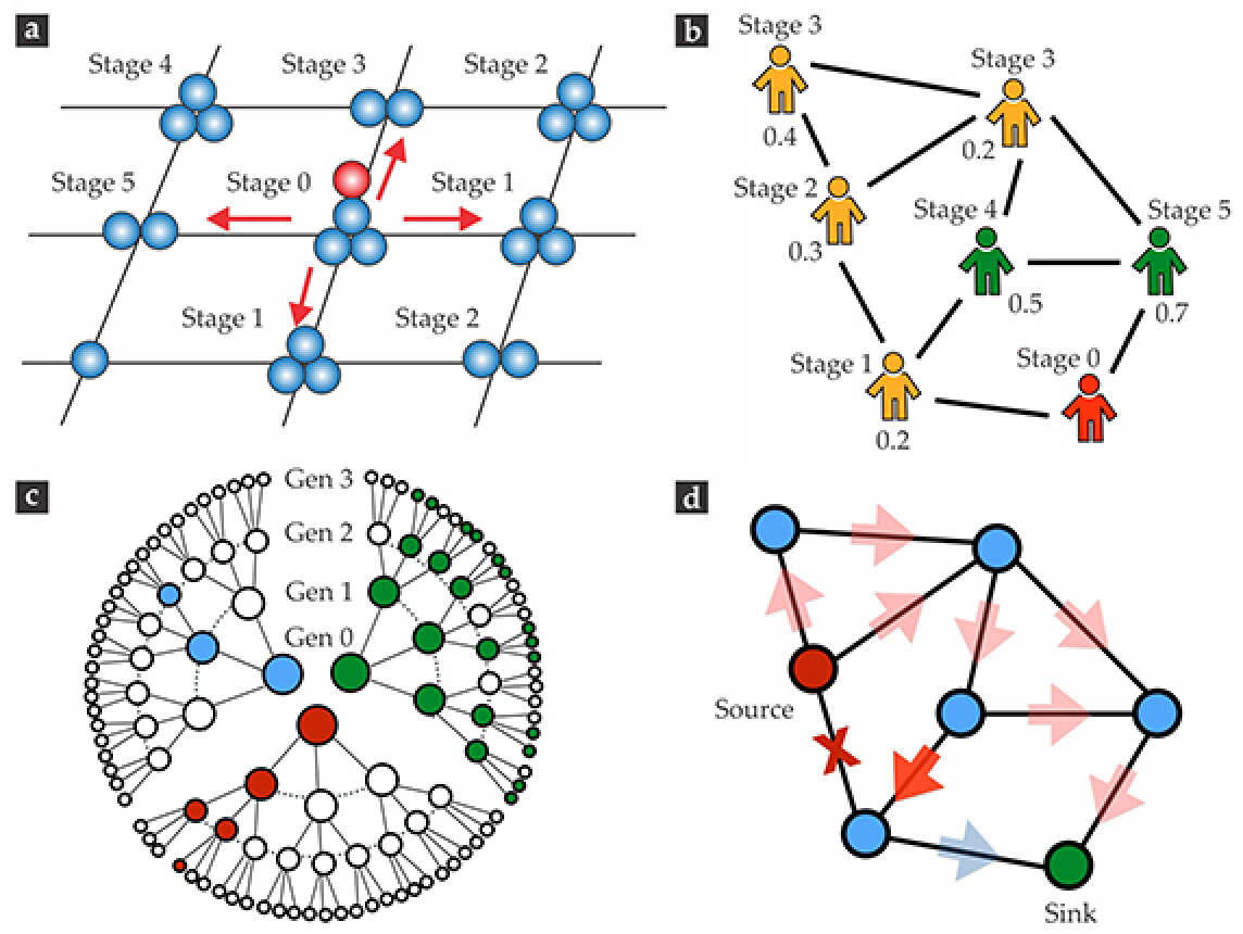 The unfolding and control of network cascades - Physics Today