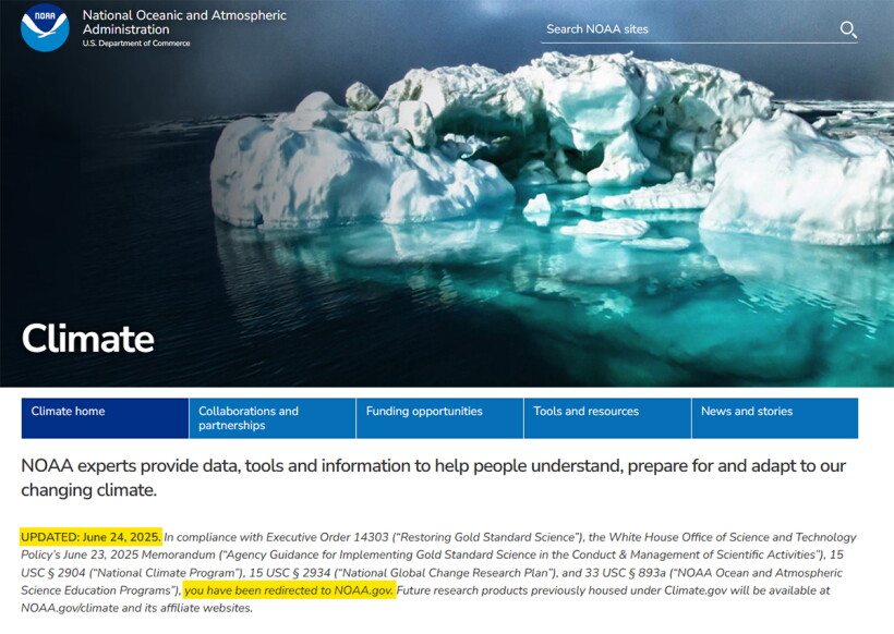 Climate Change Url Five ways the second Trump term is reshaping climate science and policy ...