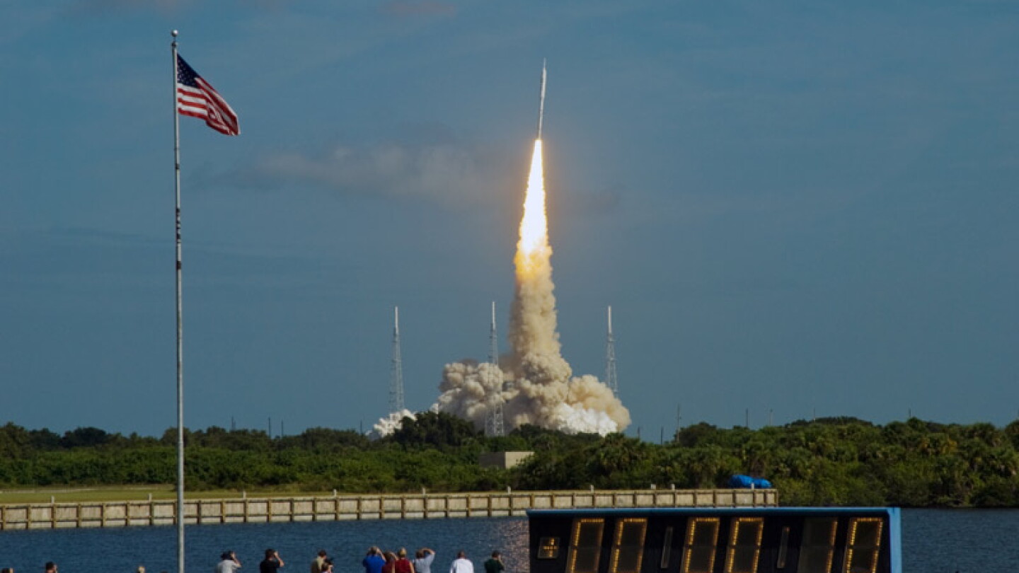 Ares I test rocket takes off - Physics Today