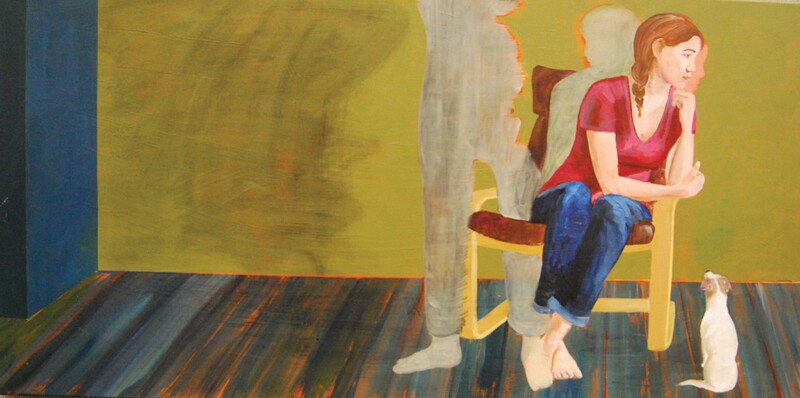 Art student Adrienne Romine's