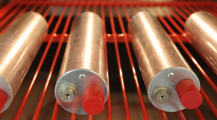 Lithium-ion battery cells being prepared for testing at the Electrochemical Analysis and Diagnostics Laboratory at Argonne National Lab.