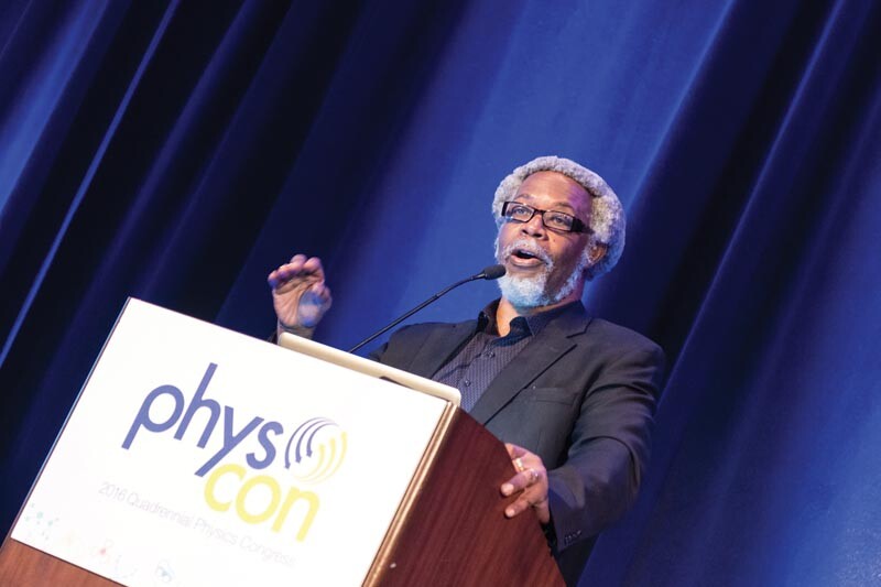 Dr. S. James Gates presents