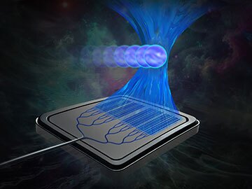 Optical Tweezers on an Integrated Chip lead image
