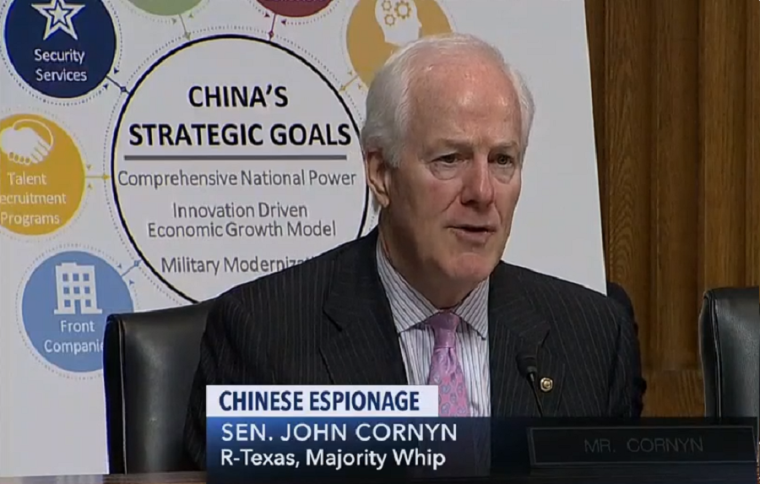 Cornyn with China wheel chart
