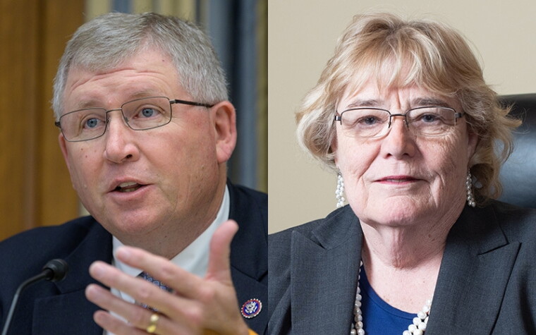 Reps. Frank Lucas (R-OK) and Zoe Lofgren (D-CA)