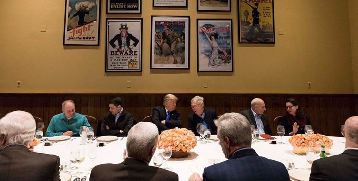Trump at Camp David