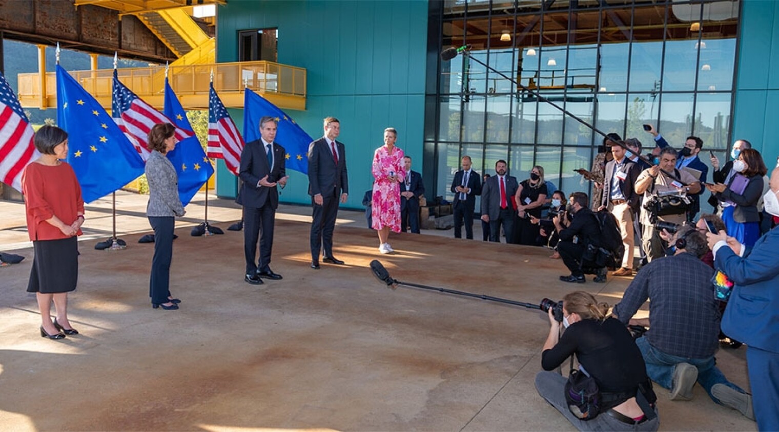 US-EU Trade meeting in Pittsburgh