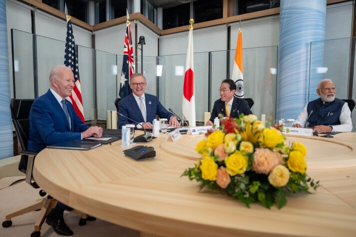 Biden with Quad Japan May 2023