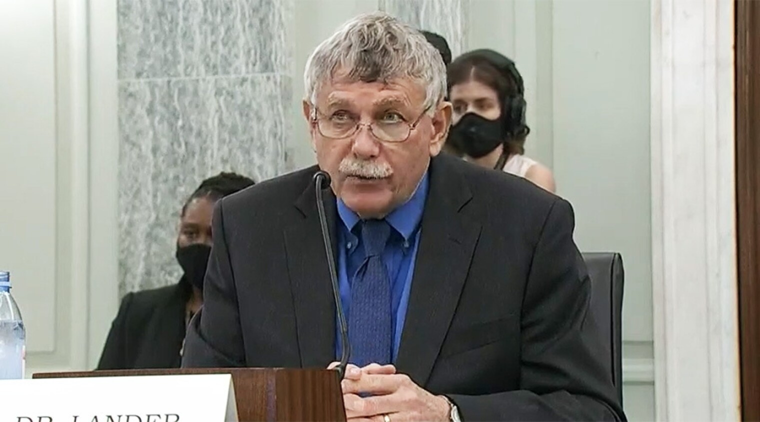 Eric Lander testifies at nomination hearing