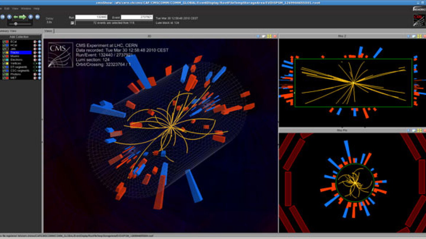 LHC starts run at 7-TeV collisions - Physics Today