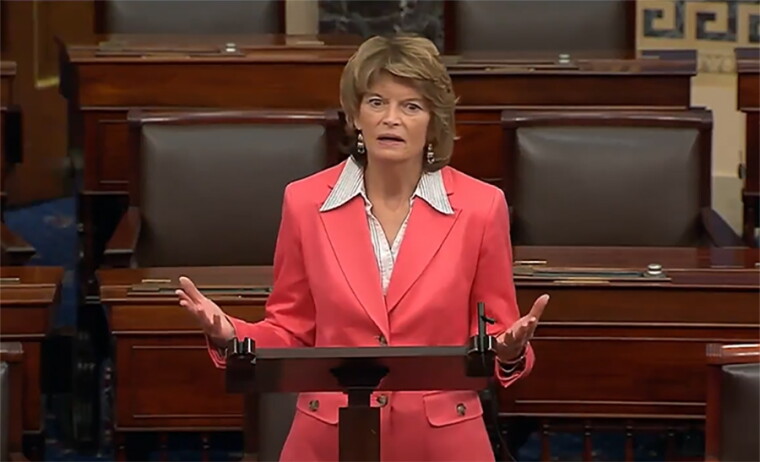 Senate Energy and Natural Resources Committee Chair Lisa Murkowski (R-AK) urges her colleagues to advance the American Energy Innovation Act, a bill she has worked on over the past year.