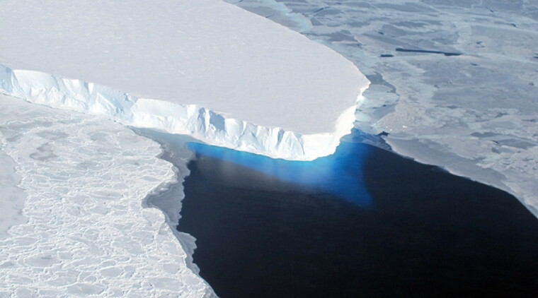 Thwaites Glacier in Antarctica