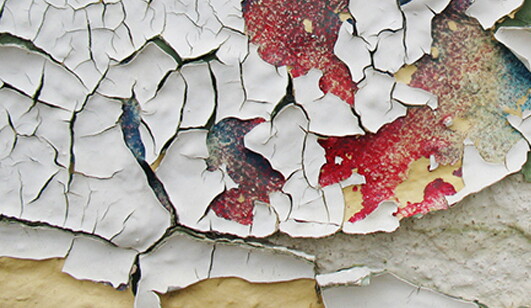 Poor Hide Paint Example Invisible Light Can Reveal Bad Paint Jobs, Perhaps Skin Cancer - AIP.ORG