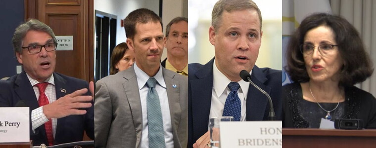 Perry, Jacobs, Bridenstine, Córdova