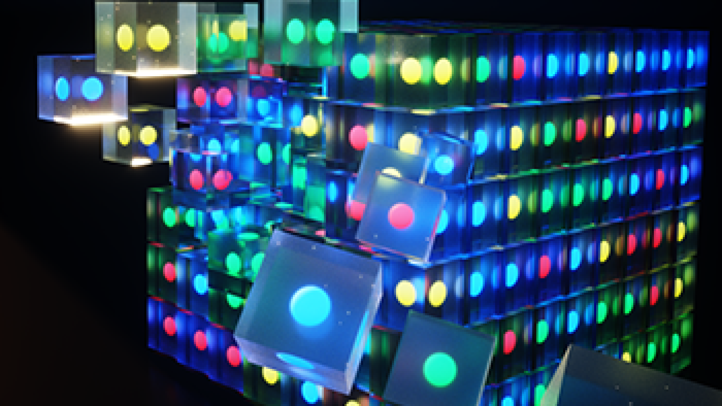 Real Life 3s Array DNA origami assembles 3D arrays of nanomaterials - Physics Today