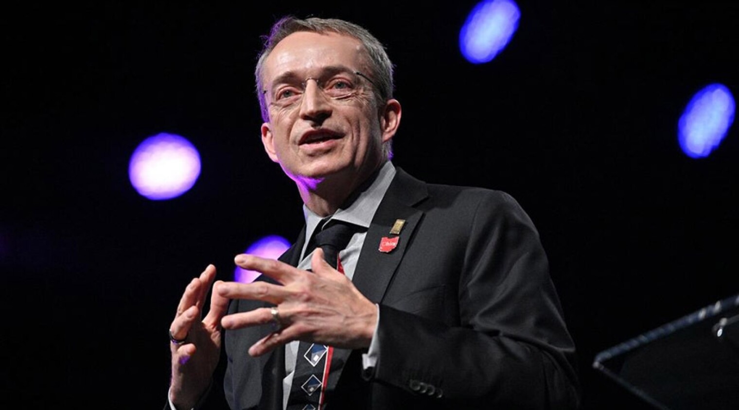 Intel CEO Pat Gelsinger speaks