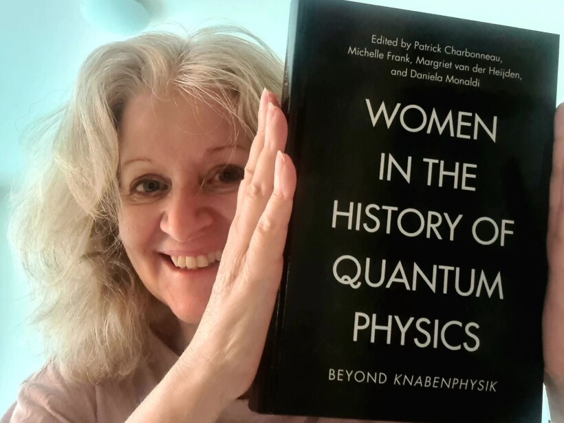 Margriet van der Heijden and Women in the History of Quantum Physics book