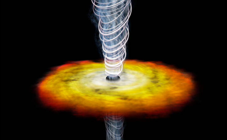 Quasar Rifle Astronomers Witness Possible Birth Of A Quasar - AIP.ORG