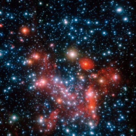 How a Black Hole Collision Could Explain the Milky Way's S-Stars disp image